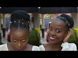 Check out these easy protective styles for natural hair. Quick And Easy Protective Styles For Short Natural Hair Type 4a 4b 4c Hair African Thr Quick Natural Hair Styles Short Natural Hair Styles Natural Hair Styles