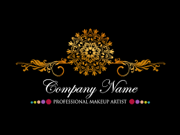 makeup artist logo design outlet get