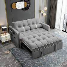 kinffict futon sofa bed convertible