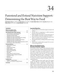 nutrition care of the pediatric patient