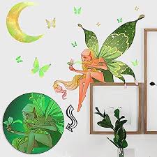 Glow In The Dark Erfly Fairy Wall