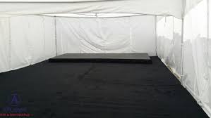 black carpet runner aer tent event