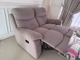 recliner sofa 2 seater fabric harvey