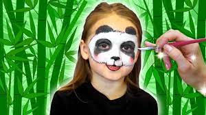 cute panda face paint face paint for