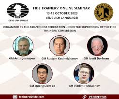 fide trainers seminar scheduled