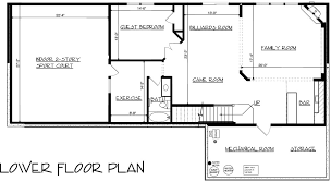 Craftsman With Sport Court House Plan