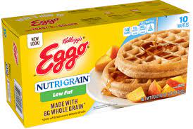 eggo nutri grain low fat waffles