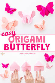 how to make an easy origami erfly