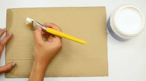3 easy ways to paint on cardboard wikihow