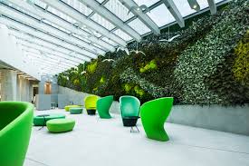 This living wall planter is a showstopper! Park Town Ii Indoor Vertical Garden Greenarea Archello