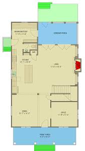 House plans are presented with options for the design of rooms and with one of the foundations. Modern Four Square House Plan With Three Porches 50148ph Architectural Designs House Plans