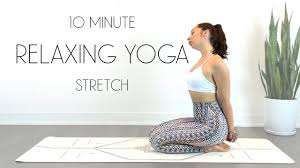 10 min relaxing yoga stretch all