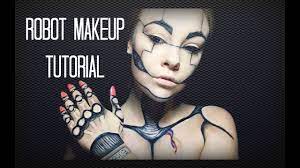 robot makeup tutorial you