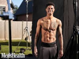 Dear internet, where do i begin. Marcus Rashford Shows Off Six Pack And Body Tattoos While Laying Bare Child Poverty Campaign Sporting Excitement