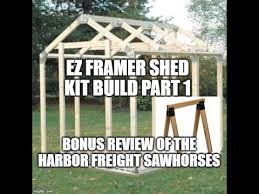 ez framer shed kit build part 1 bonus