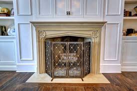 Francois Luxury Stone Fireplace Mantel