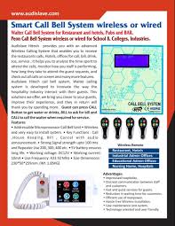 peon call bell system for 5 users for