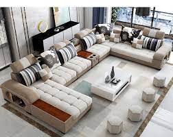 Beige White Supreme Sectional Sofa
