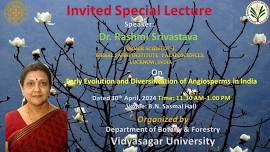 Invited Special Lecture on 30th April, 2024