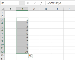 auto numbering in excel how to number