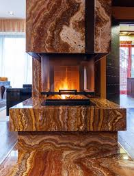 custom stone fireplace surrounds in st