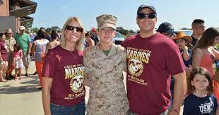 parris island family days and