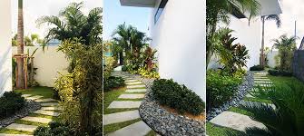 Landscaped Garden For Tropical Villa In