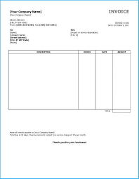 Invoice Word Template 2229