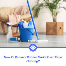 how to remove rubber marks from vinyl