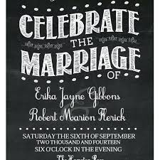 A Vintage Chalkboard Style Free Wedding Invitation