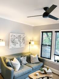 updated light fixtures living room