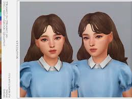 ringing hair for child sims 4 mod