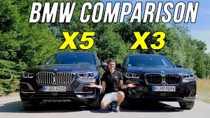 bmw x3 vs bmw x5 car comparison review