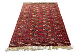 turkmen russian bukhara rug 125x81