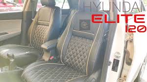 Pu Leather Hyundai Elite I20 Custom Car