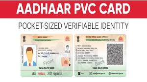 uidai update aadhaar pvc card