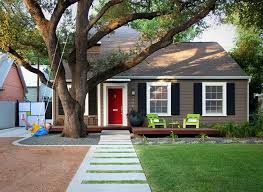Thoughtful exterior house color schemes can help add curb appeal to any home. A Site Made Distinctive The Place Home Small House Exterior Paint House Paint Exterior Exterior Paint Colors For House