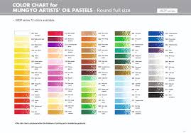 Colorchart Mungyo Mop Oil Pastels Paper Products Panton