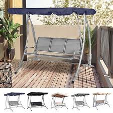 Steel Outdoor Porch Swing Chair Bench
