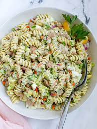 tuna pasta salad recipe cookin with mima