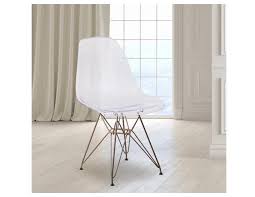 2 pack chair gold metal base