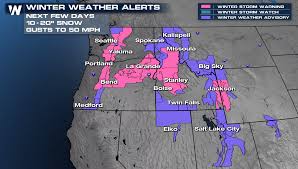 The larger ones comprise of rocks, trees. Additional Heavy Snow And Strong Winds Across The Northwest Weathernation