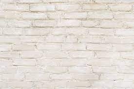 Old White Brick Wall Background