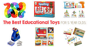 30 educational toys for 5 year olds
