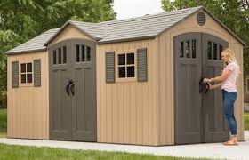 Rest assured, these shed weather kits are not necessary under normal seasonal conditions. Lifetime 15x8 Plastic Storage Shed Kit W Double Doors 60079 Shed Roof Design Modern Shed Roof Design