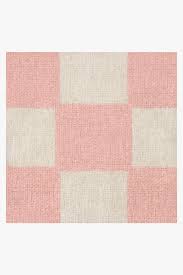 teresa checd pink rug
