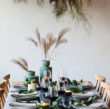 For a farmhouse theme, try a set of country serving trays or a. Christmas Table Ideas Christmas Table Decoration Ideas