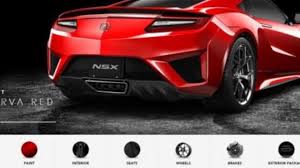 2017 Acura Nsx Configurator Is