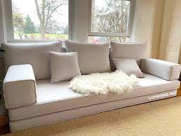 Linen Fabric Floor Seating Sofaoff