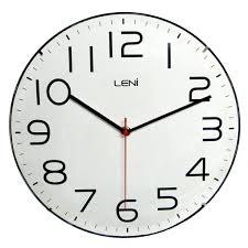 Buy Leni Classic Wall Clock White